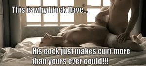 Bigger, better cock equals bigger, better orgasms!