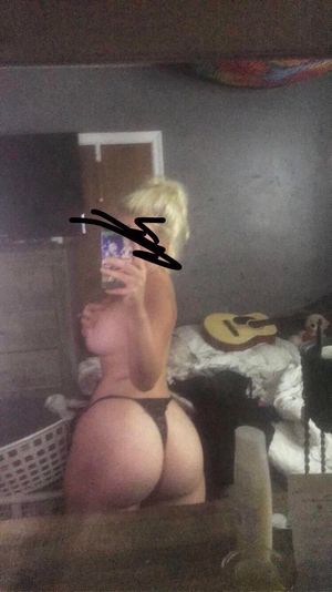Blonde gf with great ass