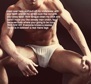 I would love to be between his legs