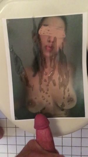 @Air A took a steaming hot shower of my gooey cum