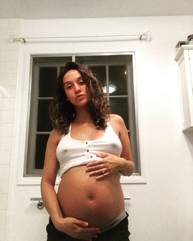 Stella Maeve pregnant