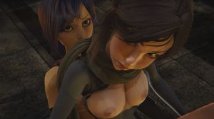 Star Wars Double Futanari - Sabine Wren creampies Jyn Erso
