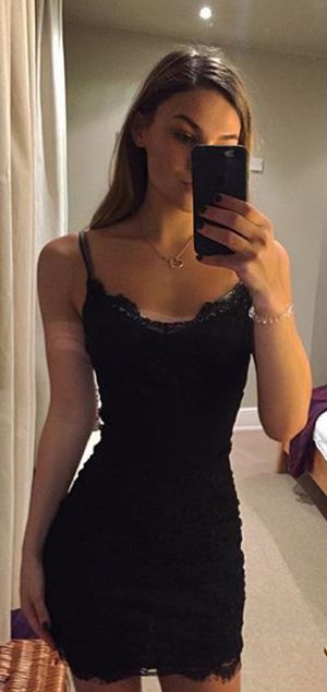 Slim amateur brunette