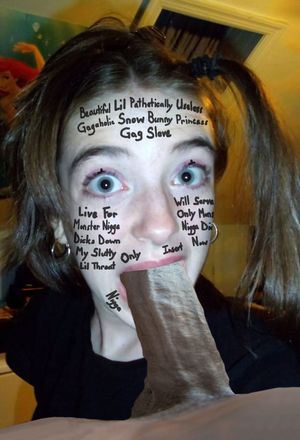 Pathetic Lil Snow Bunny Amanda Edwards Regrets Being Such a Useless Gag Slave