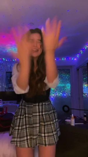 Taya loves bouncing those tits for us