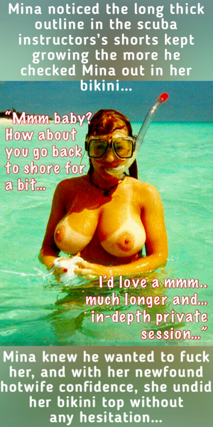 No man can resist Mina’s amazing DD breasts ;)