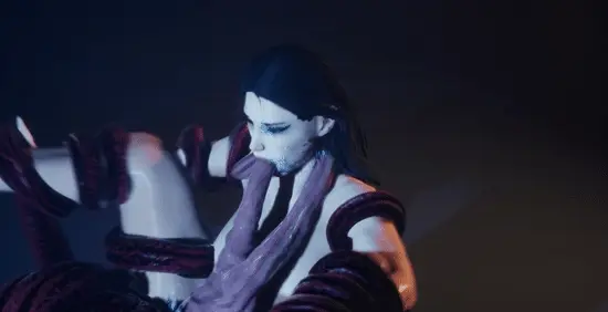 Big Ass Slut creampied by Nightmare Tentacle Monster