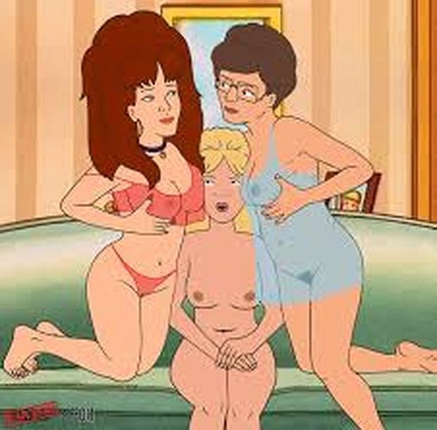 Tammi, LuAnn and Peggy compare tits