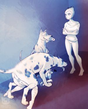 I told you, these dogs are breeders. If you are even close to the floor, your getting fucked.