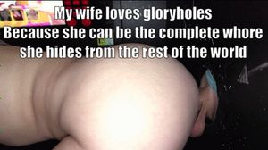 Naughty GF: Gloryhole (gifs)