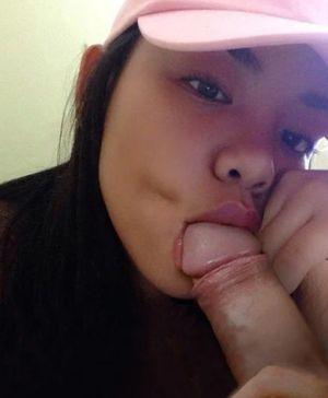 Asian sucking on some dick
