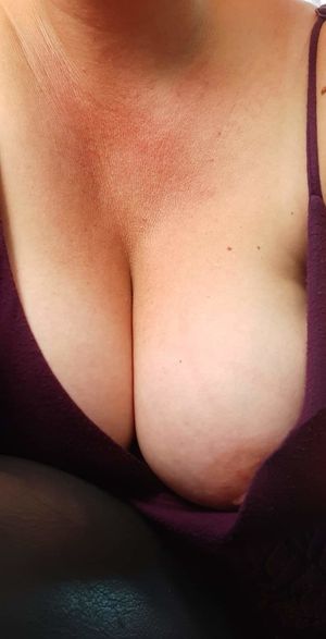 My wife downblouse