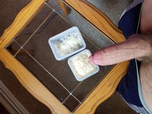 My collection of frozen cum loads