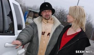 Подвезли красотку