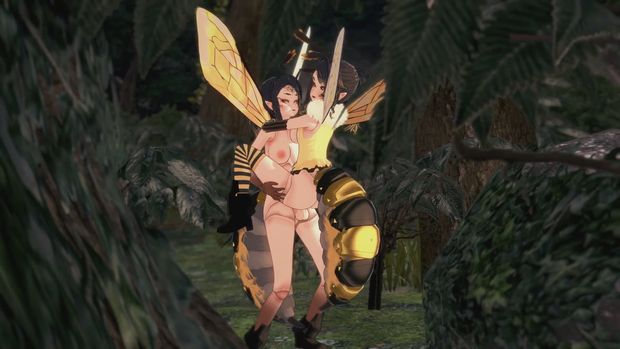 Halloween Special - Creature Feature - Queen Bee gets creampied