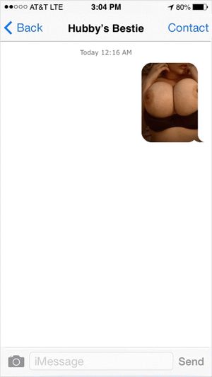 I think she’ll be changing your friend’s contact pic to something else on her phone ;)