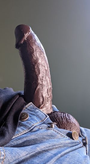 Big black dick ready for action