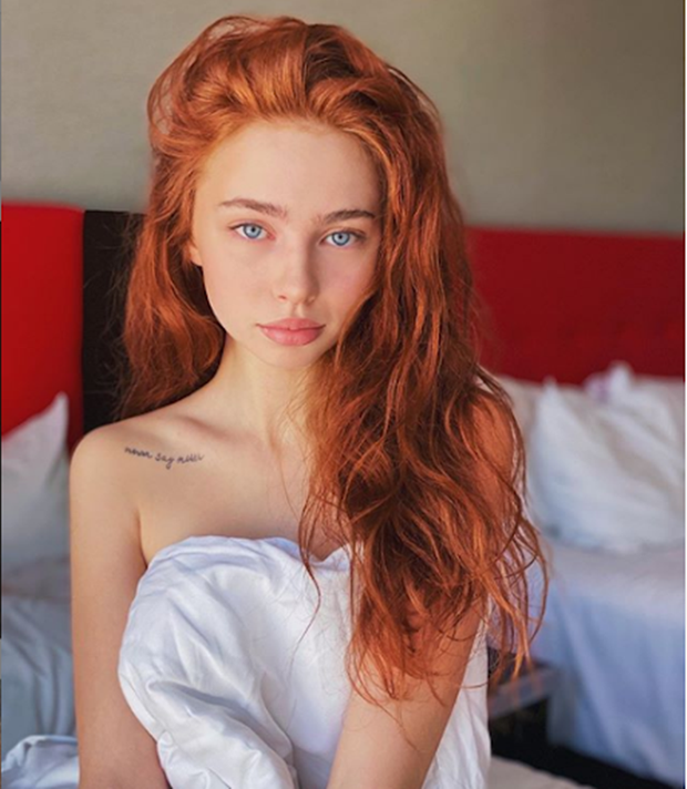 Redhead teen