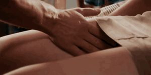 Uncle Dave visits Karen after her homework is finished..