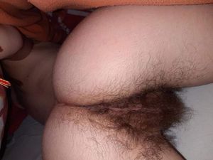 Hairy pussy and ass