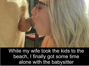 babysitter blowjob