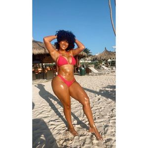 Sophie in swimming suit