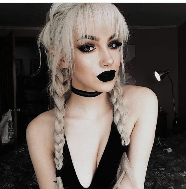 super beautiful goth
