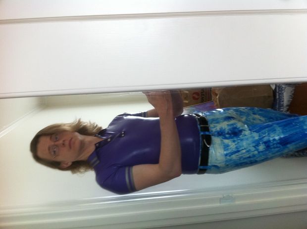 latex man