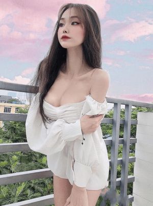 Busty Vietnamese Teen Beauty Nice Tits Tight Ass Sexy See Through Gstring Animation