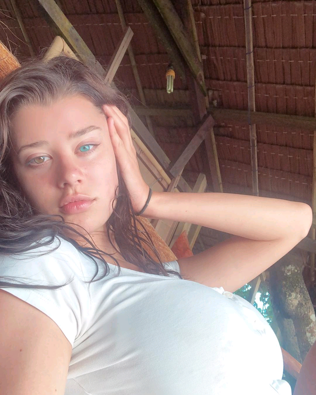 beautiful brunette