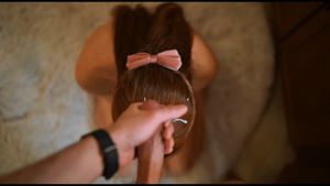 Cum in a cunt’s hair as a lesson that she must keep her head bowed down, and is unworthy to look up at her God.