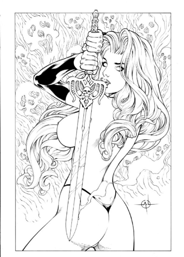 Lady Death by Alex Lei