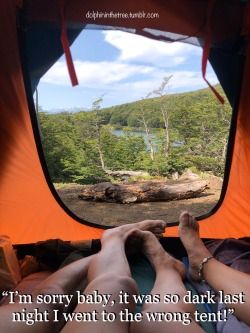 tent hoping weekend