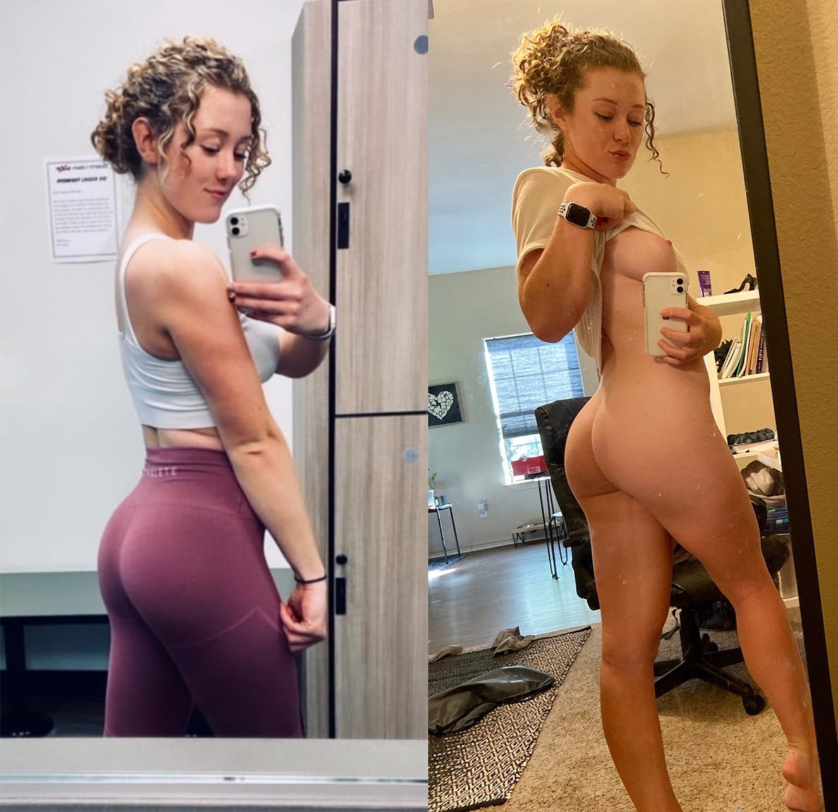 She has been working on that ass