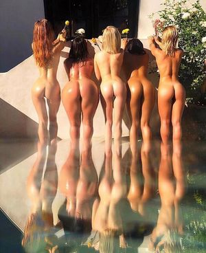 Ashley Tervort Wet Naked Body Photoshoot