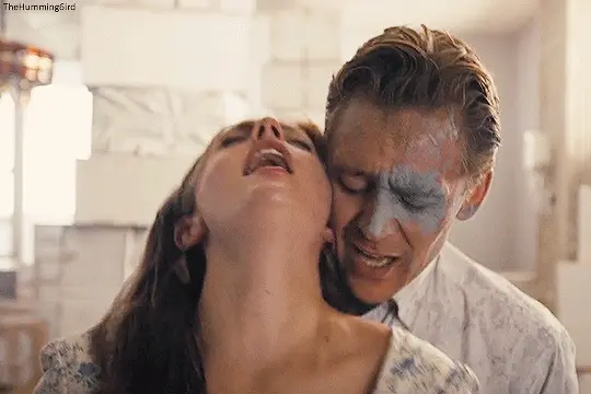 Tom Hiddleston and Elisabeth Moss in High Rise