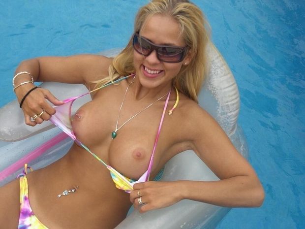 Your cheating wife has enjoyed her day at our pool
