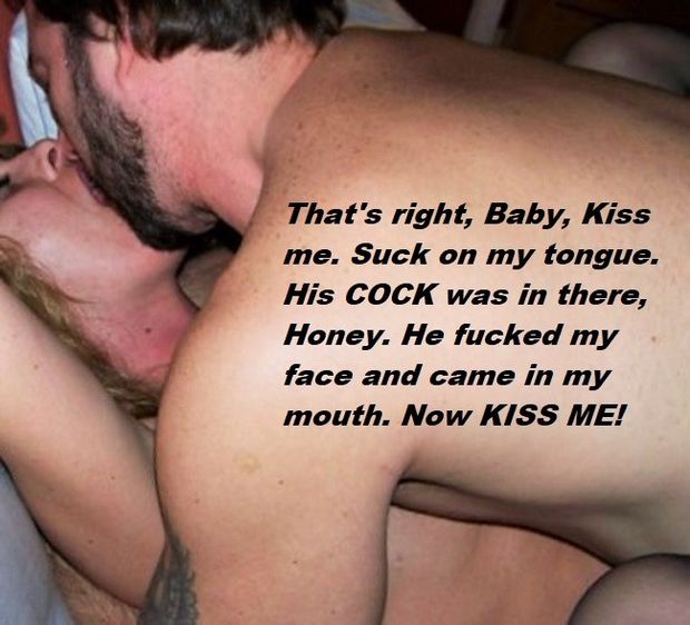 Kiss me,Hubby...His cock was in my mouth