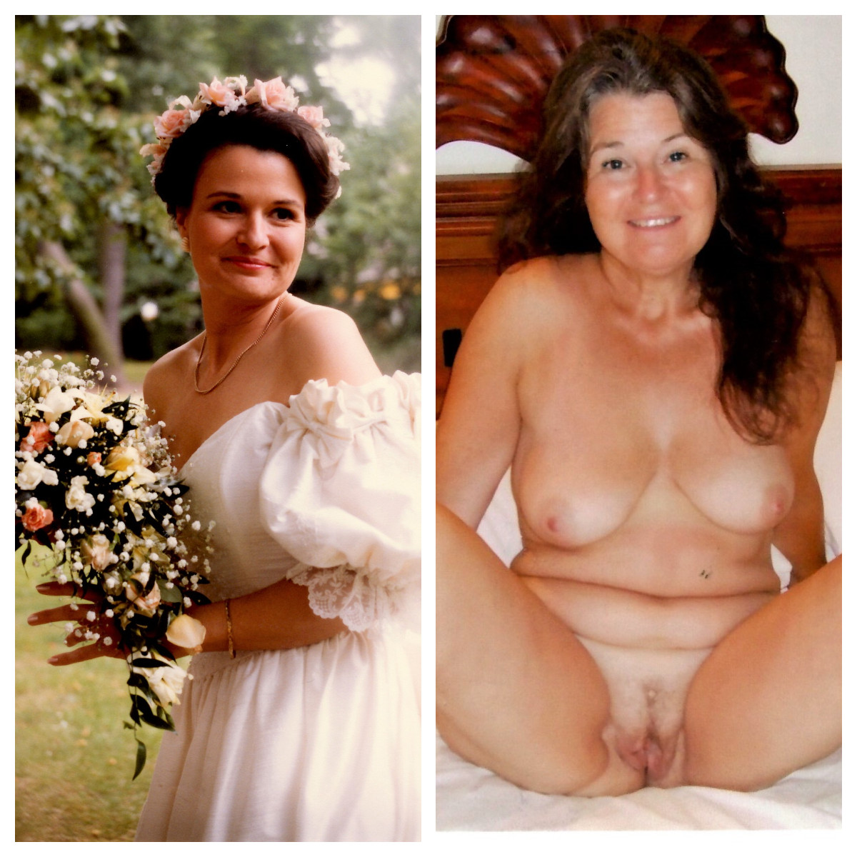Paula Bride, then naked and bare-cunted