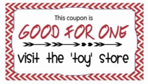 Sexy Coupon for adult toy store
