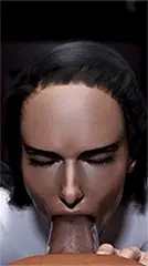 Zoe giving a righteous deepthroat