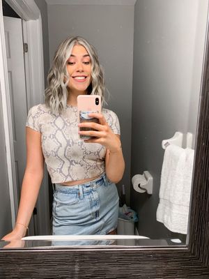 teen slut mirror selfie