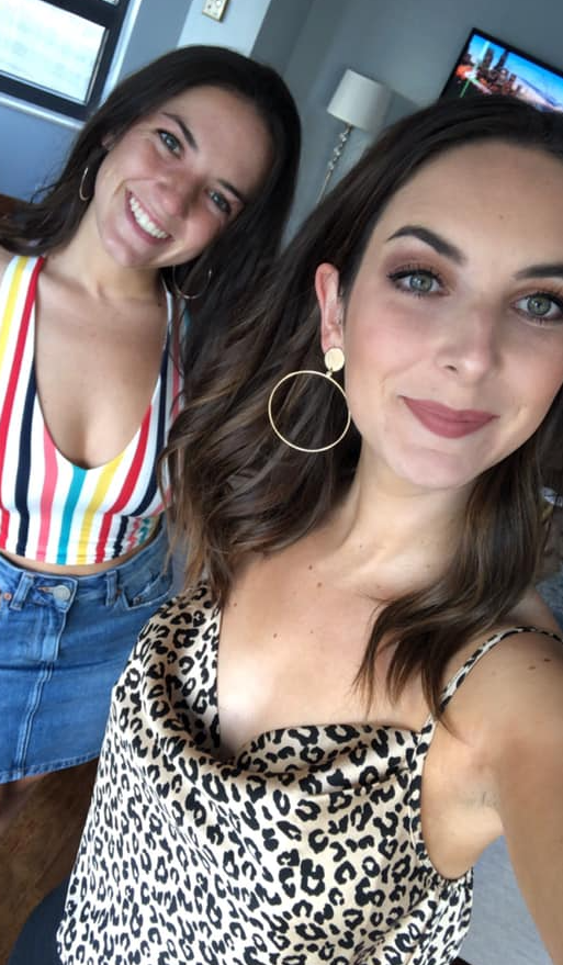 selfie with friend