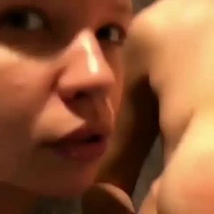 teens having fun in public