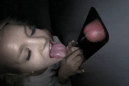 Glory hole cum facial