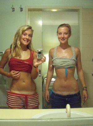 Working on the hips tan line