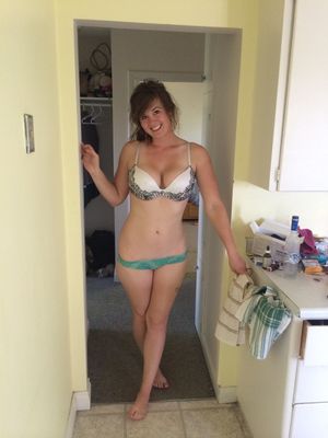 "Do you like my new bra? I bought it just for you"