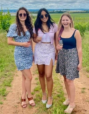 which of these college whores are you pounding first? left for me