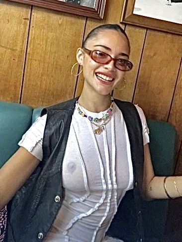 Luna Blaise see thru shirt