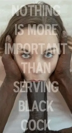 Serve black cock